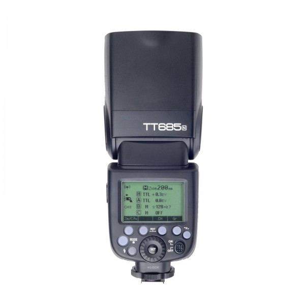 Flash Automático TTL Godox TT685 HSS GN60 con radio incorporada