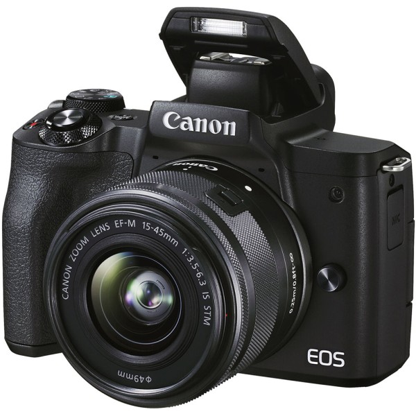 Canon M50 MARK II EF-M  15 -45mm IS  STM + ESTUCHE Y SD 32 GB