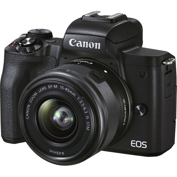 Canon M50 MARK II EF-M  15 -45mm IS  STM + ESTUCHE Y SD 32GB