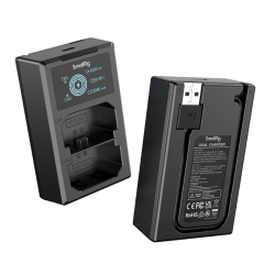 KIT 2 BATERÍAS CON CARGADOR DUAL SMALLRIG NP-FZ100