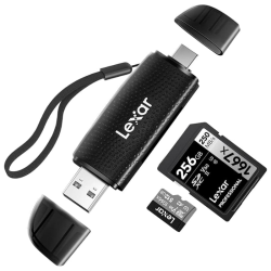 LEXAR LECTOR USB-A/C (Lector de memoria LRW310X-BNBNG)