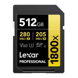 Lexar SD V60 GOLD 512GB