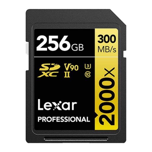 Lexar SD V90 GOLD 256GB