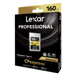 MEMORIA LEXAR 160GB CFEXPRESS GOLD TIPO A