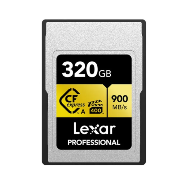 MEMORIA LEXAR 320GB CFEXPRESS GOLD TIPO A