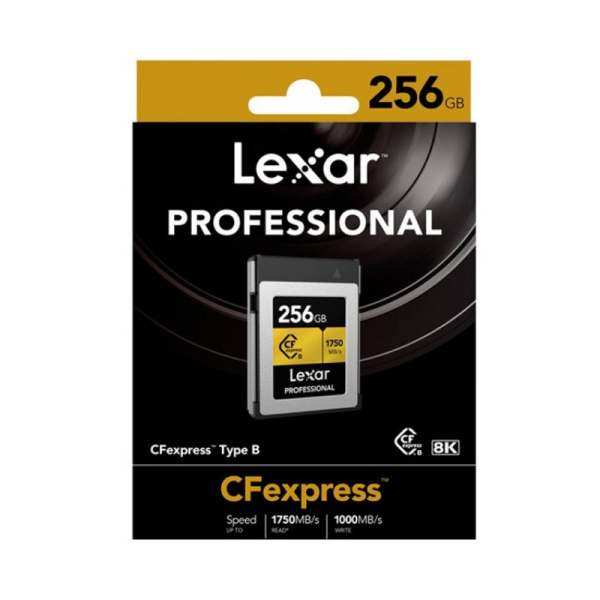 MEMORIA LEXAR 256GB CFEXPRESS GOLD TIPO B
