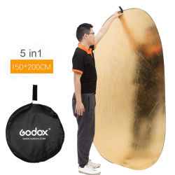 Godox Rebotador 5 en 1 Ovalado de 150x200cm