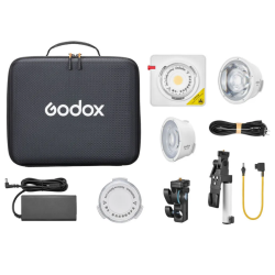 GODOX LED ML100R kit 1 con V-Mount Battery Solution