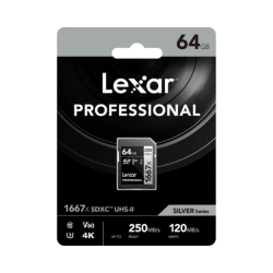 Lexar SD V60 Silver 64GB