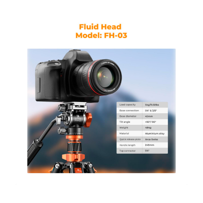 Trí­pode K&F 09.136