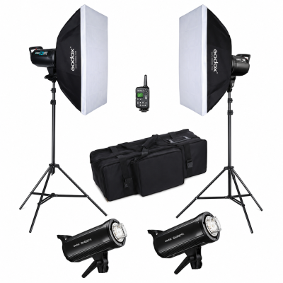 KIT DE ILUMINACIÓN GODOX SK400II-V DOBLE