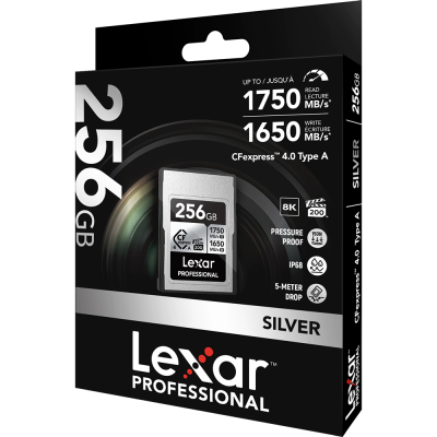 MEMORIA LEXAR 256GB CFEXPRESS SILVER TIPO A