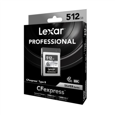 MEMORIA LEXAR 512GB CFEXPRESS SILVER TIPO A