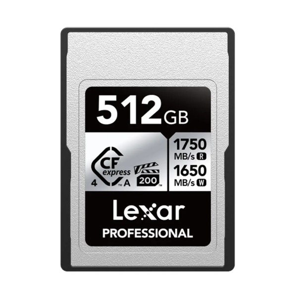 MEMORIA LEXAR 512GB CFEXPRESS SILVER TIPO A