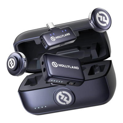 Hollyland Lark M3  2TX - 2RX  - micrófono inalámbrico