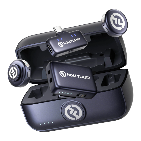 Hollyland Lark M3  2TX - 2RX  - micrófono inalámbrico