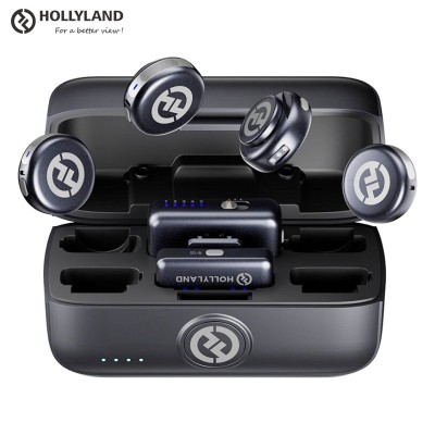 Hollyland Lark M3 4TX - 2RX - micrófono inalámbrico