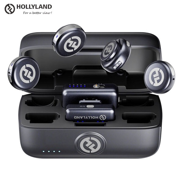 Hollyland Lark M3 4TX - 2RX - micrófono inalámbrico