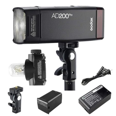 GODOX FLASH DE ESTUDIO PORTATIL AD200 PRO