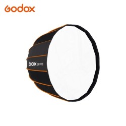 Sofbox Parabolico GODOX P70 QR armado rápido incluye 2 telas difusoras
