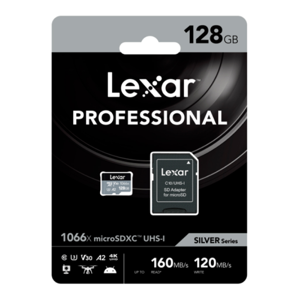 Lexar SD V60 Silver 128GB
