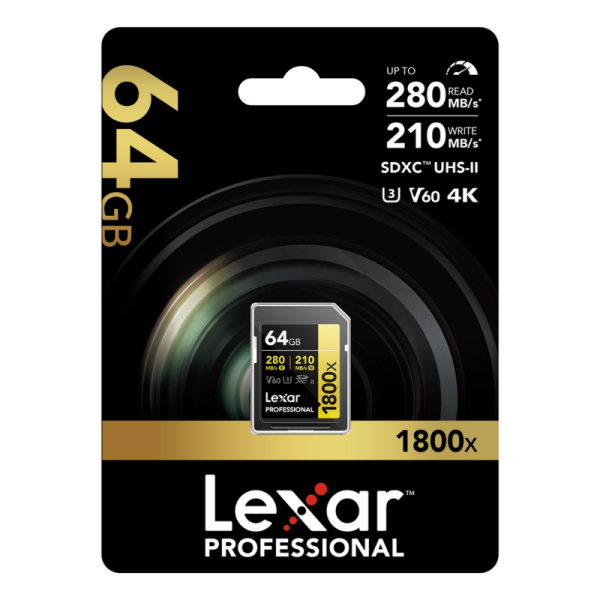 Lexar SD V60 GOLD 64GB